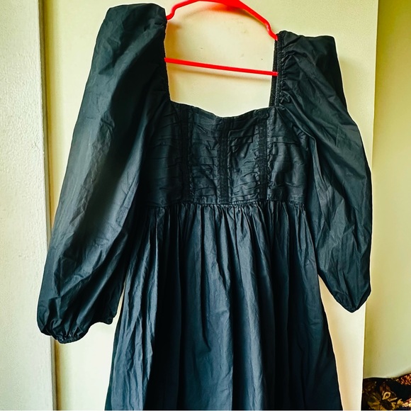 ULLA JOHNSON Lelani cotton poplin midi dress - Size US 2 - Picture 11 of 14